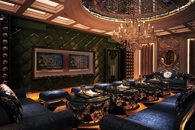 Phòng karaoke tiền tỷ siêu sang tại Sài Gòn